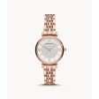 Emporio Armani Women s Two-Hand Rose Gold-Tone Stainless Steel Watch For Discount