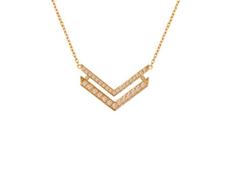 Michella 18 Ct Gold Diamond  Necklace Basic Online