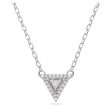 Swarovski Ortyx NecklaceTriangle Cut White Rhodium plated  36CM X 41CM For Cheap