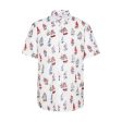 Bugatti Men s Short-sleeved Shirt  With a Sail Boat Print For Sale