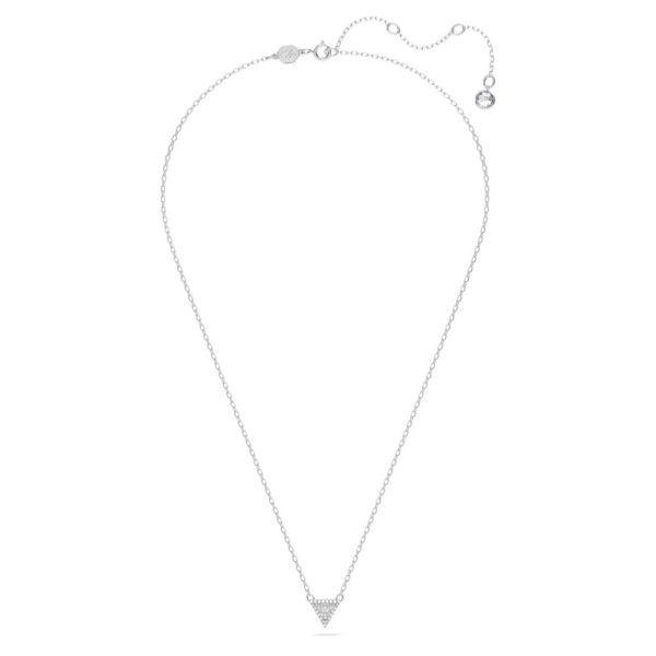 Swarovski Ortyx NecklaceTriangle Cut White Rhodium plated  36CM X 41CM For Cheap