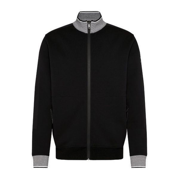 Bugatti Men s Black Sweat Jacket Hot on Sale