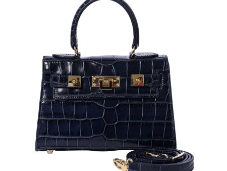 Lalage Maya Small top handle handbag with optional crossbody strap on Sale