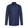 Bugatti Men s Stretch Denim Navy Shirt on Sale