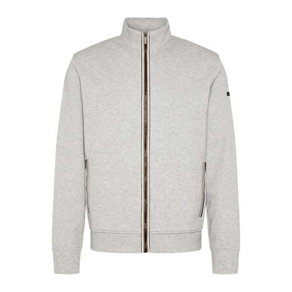 Bugatti Men s In a Sporty Look Grey Sweatshirt on Sale