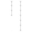 Swarovski Constella Drop Earrings Asymmetric design White Rhodium plated  ONE SIZE on Sale