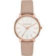 Michael Kors Women s Pyper Analog White Dial Watch Cheap