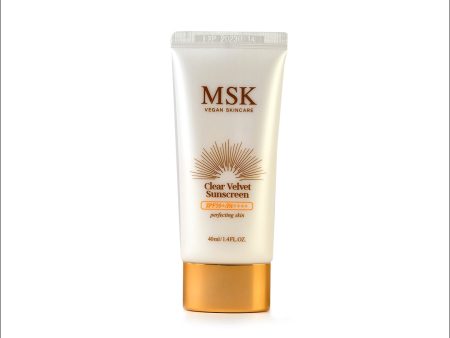 MSK Clear Velvet Sunscreen SPF50+ 40ml Cheap