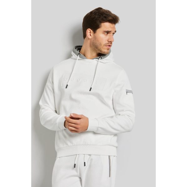 Bugatti Men s Ecru Sweatshirt With Hood on Sale