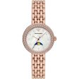 Emporio Armani Women’s Quartz Stainless Steel Mother of Pearl Dial Watch For Cheap