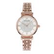 Emporio Armani Women s Two-Hand Rose Gold-Tone Stainless Steel Watch For Discount