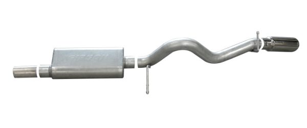 Gibson 08-10 Hummer H3 Alpha 5.3L 3in Cat-Back Single Exhaust - Stainless Cheap