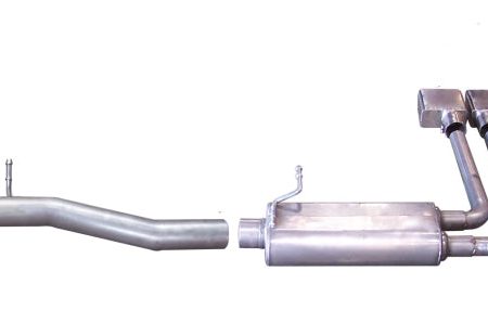 Gibson 15-18 Chevrolet Silverado 1500 LS 5.3L 3in 2in Cat-Back Super Truck Exhaust - Aluminized Cheap