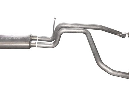 Gibson 07-09 Dodge Nitro R T 4.0L 2.25in Cat-Back Dual Split Exhaust - Stainless Fashion