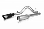 Gibson 10-18 GMC Sierra 1500 SLE 5.3L 4in Patriot Skull Series Cat-Back Single Exhaust - Stainless Hot on Sale