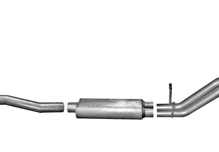 Gibson 14-18 Chevrolet Silverado 1500 LTZ 6.2L 3.5in 2.25in Cat-Back Dual Sport Exhaust - Stainless Discount