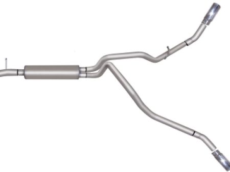 Gibson 17-18 Ford F-250 Super Duty King Ranch 6.2L 2.5in Cat-Back Dual Extreme Exhaust - Aluminized For Cheap