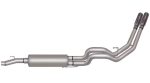 Gibson 11-13 Ford F-150 FX2 5.0L 3in 2.5in Cat-Back Dual Sport Exhaust - Stainless Hot on Sale