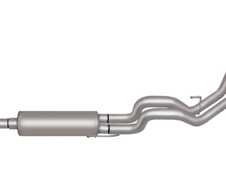 Gibson 11-13 Ford F-150 FX2 5.0L 3in 2.5in Cat-Back Dual Sport Exhaust - Stainless Hot on Sale