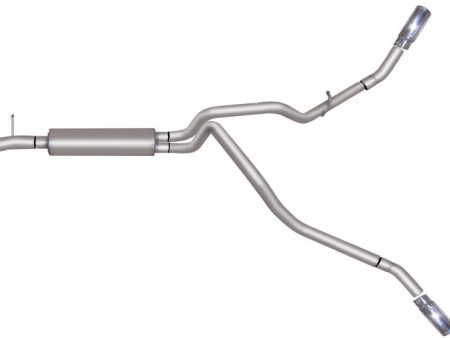 Gibson 11-16 Ford F-250 Super Duty King Ranch 6.2L 2.5in Cat-Back Dual Extreme Exhaust - Aluminized Online now