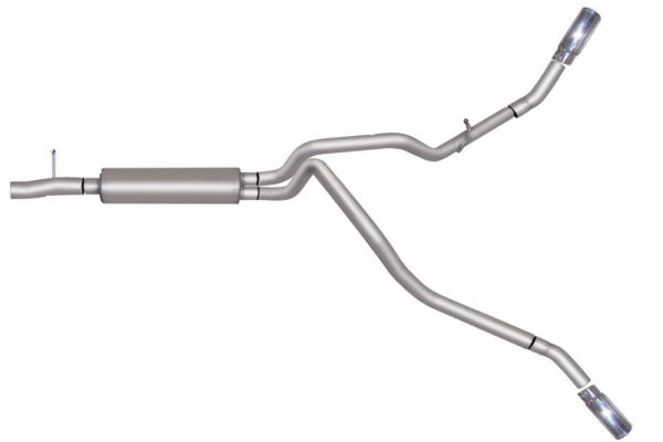 Gibson 11-16 Ford F-250 Super Duty King Ranch 6.2L 2.5in Cat-Back Dual Extreme Exhaust - Aluminized Online now