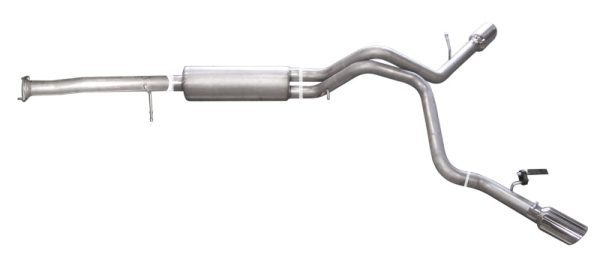 Gibson 07-10 Cadillac Escalade ESV Base 6.2L 2.5in Cat-Back Dual Extreme Exhaust - Aluminized Online