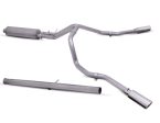 Gibson 19-22 GMC Sierra 1500 Denali 5.3L 3in 2.5in Cat-Back Dual Extreme Exhaust - Stainless Supply