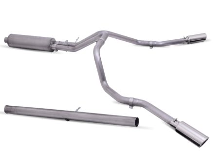 Gibson 19-22 GMC Sierra 1500 Denali 5.3L 3in 2.5in Cat-Back Dual Extreme Exhaust - Stainless Supply