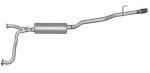 Gibson 05-08 Nissan Pathfinder LE 4.0L 2.5in Cat-Back Single Exhaust - Aluminized For Cheap