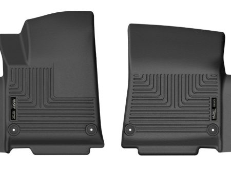 Husky Liners 2022 Rivian R1T WeatherBeater Front & 2nd Seat Floor Liner - Blk Cheap