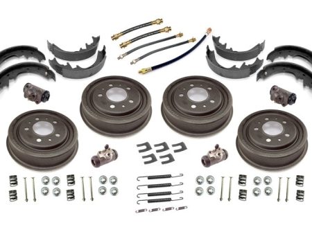 Omix Drum Brake Overhaul Kit 53-64 Willys & Models w 9in. x 1-3 4in. Drums on Sale