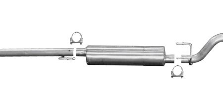 Gibson 13-15 Toyota Tacoma Pre Runner 4.0L 2.5in Cat-Back Single Exhaust - Aluminized Online Sale