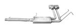 Gibson 14-18 Chevrolet Silverado 1500 LTZ 6.2L 2.5in Cat-Back Super Truck Exhaust - Stainless Hot on Sale