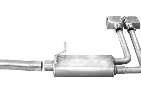 Gibson 14-18 Chevrolet Silverado 1500 LTZ 6.2L 2.5in Cat-Back Super Truck Exhaust - Stainless Hot on Sale