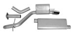 Gibson 05-10 Jeep Grand Cherokee Limited 5.7L 3in Cat-Back Single Exhaust - Aluminized Discount