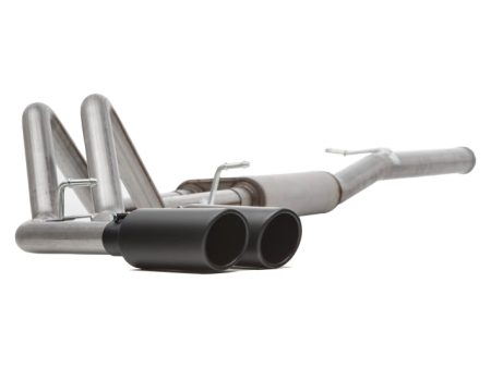 Gibson 05-08 Dodge Dakota SLT 3.7L 2.5in Cat-Back Dual Sport Exhaust - Black Elite Online Sale