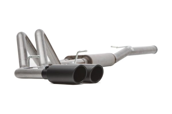 Gibson 05-08 Dodge Dakota SLT 3.7L 2.5in Cat-Back Dual Sport Exhaust - Black Elite Online Sale