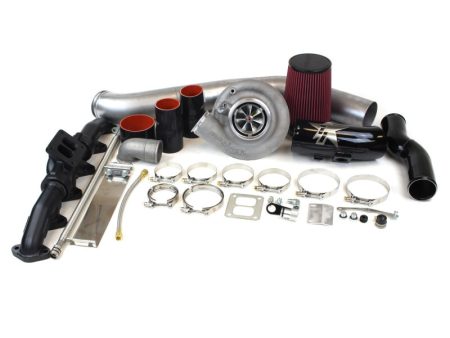 Industrial Injection 10-12 Dodge 6.7L S300 SX-E 69 74 w .91 A R Single Turbo Kit For Sale