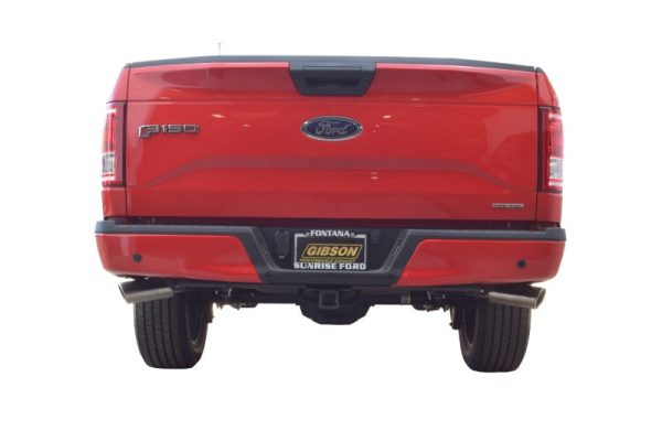 Gibson 15-19 Ford F-150 XL 5.0L 3in 2.5in Cat-Back Dual Extreme Exhaust - Stainless Fashion