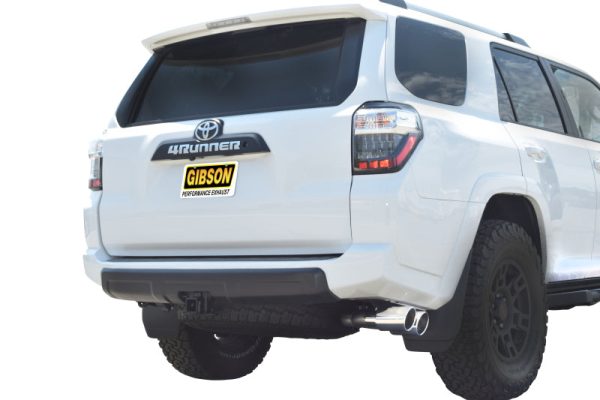 Gibson 17-22 Toyota 4Runner Limited 4.0L 2.5in Cat-Back Dual Sport Exhaust - Aluminized Supply