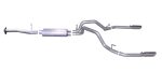 Gibson 07-09 Chevrolet Silverado 1500 LT 4.8L 2.5in Cat-Back Dual Split Exhaust - Stainless Online Sale