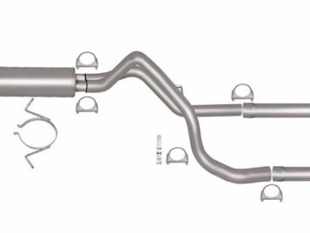 Gibson 06-08 Dodge Ram 1500 Laramie 5.7L 2.5in Cat-Back Dual Split Exhaust - Stainless Online now