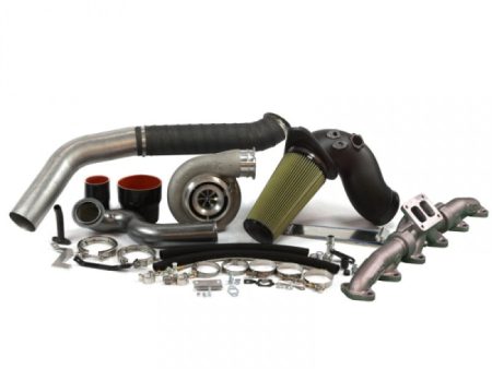 Industrial Injection 10-12 Dodge Cummins 6.7L S467.7 w Race Cover 11.00 Turbine A R Turbo Kit Discount