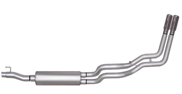 Gibson 06-08 Dodge Ram 1500 Laramie 5.7L 2.5in Cat-Back Dual Sport Exhaust - Stainless Sale