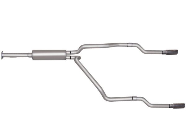 Gibson 96-98 Chevrolet K2500 Cheyenne 5.7L 2.5in Cat-Back Dual Split Exhaust - Stainless Discount