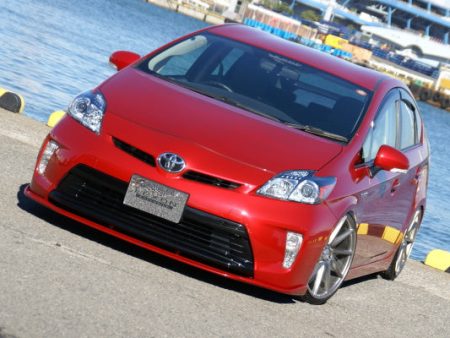 LEXON 2012-2015 Toyota Prius Front Lip Spoiler (FRP) on Sale