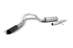 Gibson 20-21 GMC Sierra 2500HD 3500HD 6.6L Cat-Back Single Exhaust System Stainless - Black Elite on Sale