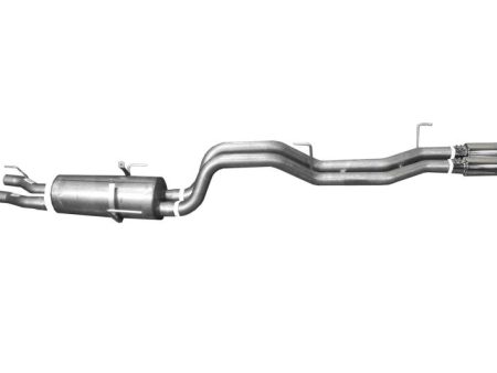 Gibson 05-06 Dodge Ram 1500 SRT-10 8.3L 2.5in Cat-Back Dual Sport Exhaust - Stainless Cheap