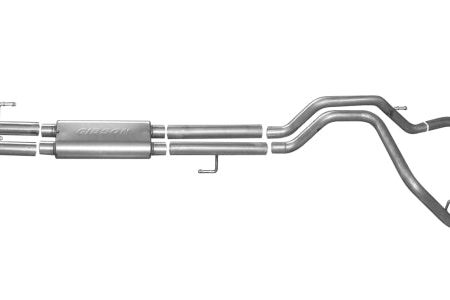 Gibson 10-19 Toyota Tundra SR5 4.6L 2.5in Cat-Back Dual Split Exhaust - Aluminized on Sale