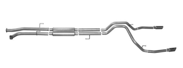 Gibson 10-19 Toyota Tundra SR5 4.6L 2.5in Cat-Back Dual Split Exhaust - Aluminized on Sale